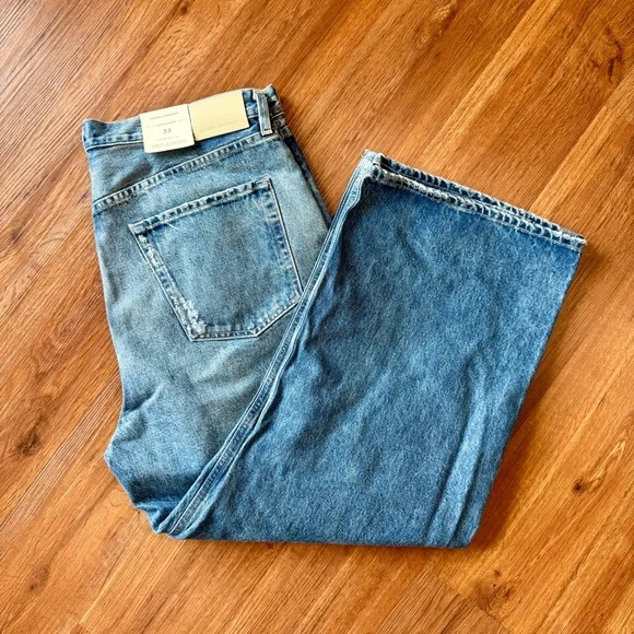 CITIZENS OF HUMANITY Gaucho Vintage Wide Leg In Oasis - Picture 5 of 14